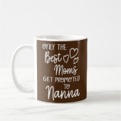 Mug Les meilleures mamans sont promues à Nanna pour de (Gauche)