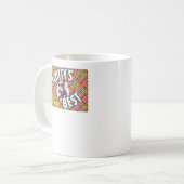 Mug Les meilleures poires de Scotts - étiquette de (Devant gauche)