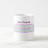 Mug Les meilleurs amis, comprennent quand vous dites (Centre)