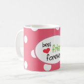 Mug Les meilleurs amis de BFF attaquent pour toujours (Devant gauche)