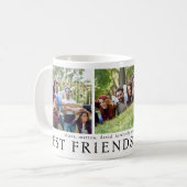 Mug Les meilleurs amis modernes pour toujours collage  (Devant gauche)