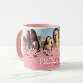 Mug Les Meilleurs Amis Photo Rose (Devant gauche)