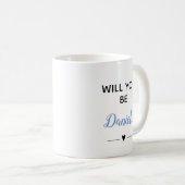 Mug Les Meilleurs Amis Sont Promus À Godmère Blue (Devant droit)