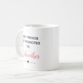 Mug Les Meilleurs Amis Sont Promus À Godmère Rose (Devant gauche)