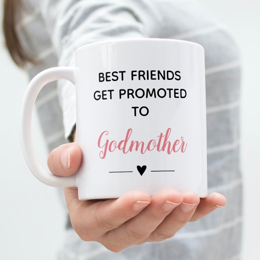 Mug Les Meilleurs Amis Sont Promus À Godmère Rose