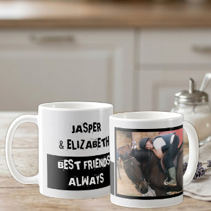 Mug Les meilleurs amis toujours moi et mon cheval gris
