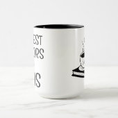 Mug Les meilleurs auteurs sont Moms Coffee (Centre)