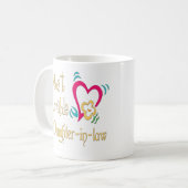 Mug Les meilleurs cadeaux de belle-fille (Devant gauche)