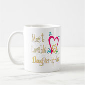 Mug Les meilleurs cadeaux de belle-fille (Gauche)
