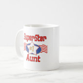 Mug Les meilleurs cadeaux pour des tantes (Devant gauche)