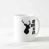 Mug Les meilleurs cerfs communs de papa de Buckin (Devant droit)