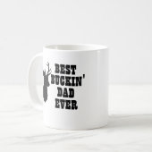 Mug Les meilleurs cerfs communs de papa de Buckin (Devant gauche)