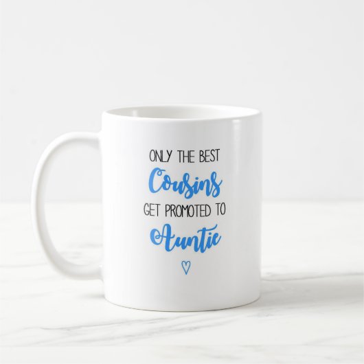 Mug Les meilleurs cousins obtiennent favorisés à tante (Gauche)