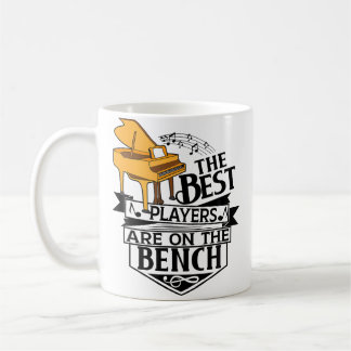 Mug Les Meilleurs Joueurs Sont Sur Le Banc - Piano Et 