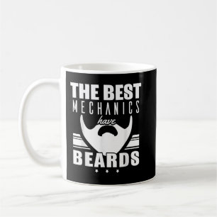 Mug Les meilleurs mécaniciens ont des barbes