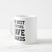 Mug Les meilleurs mentors ont des barbes (Devant gauche)