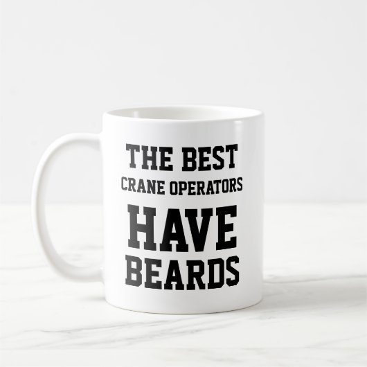 Mug Les Meilleurs Opérateurs De Grue Ont Des Phares (Gauche)