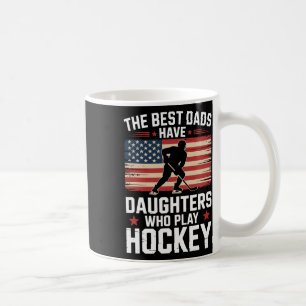 Mug Les meilleurs papas ont des filles qui jouent au h