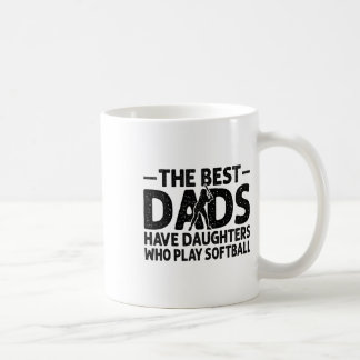 Mug Les meilleurs papas ont des filles qui jouent au s