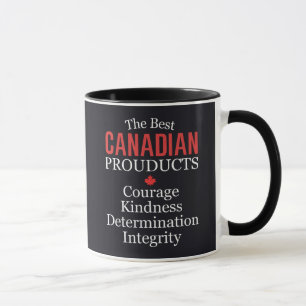 Mug Les meilleurs produits canadiens Courage Kindness