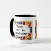 Mug Les meilleurs professeurs sont les professeurs (Devant gauche)