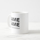 Mug Les MÊMES MÊMES mais différent (Devant gauche)