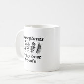 Mug Les Ménages Sont Mon Meilleur Frant (Devant gauche)