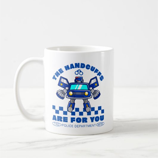 Mug Les menottes sont pour vous (Gauche)