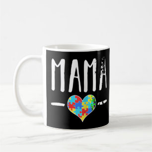 Mug Les mères qui sont les parents d'enfants autistiqu