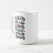 Mug Les mères sont comme des boutons... (Devant gauche)