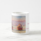 Mug Les meules de foin de Monet, Frost blanc, lever de (Centre)