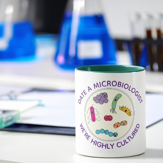 Mug Les microbiologistes sont très cultivés drôle