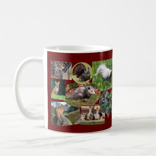 Mug Les mignons animaux (Gauche)