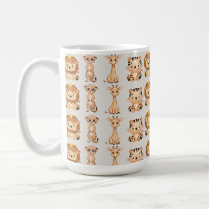 Mug Les mignons animaux sauvages africains