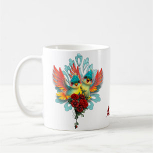Mug Les mignons oiseaux du bon humour.