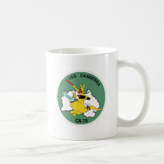 MUG LES MILITAIRES DE BATEAU D'USS CANBERRA CA-70