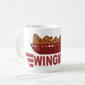 Mug Les militaires de Wingman regardent le slogan de (Devant gauche)