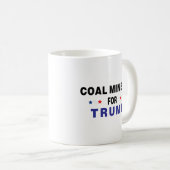 Mug Les mineurs de charbon pour Trump (Devant droit)