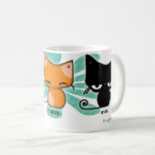 Mug les minous de happy.happy.meh avec l'aqua (Devant droit)