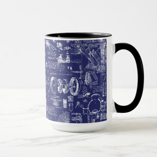 Mug Les modèles //de da Vinci (Droite)