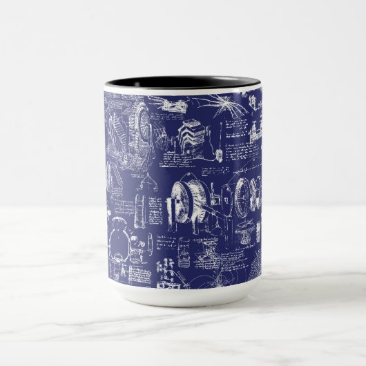 Mug Les modèles //de da Vinci (Centre)