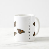 Mug Les monarques s'envolent (Devant droit)