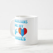 Mug Les Mongolians sont mon Homies (Devant gauche)
