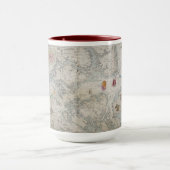 Mug Les monstres de thé de Singapour (Centre)