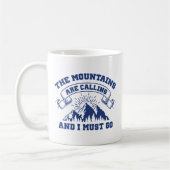 Mug Les montagnes m'appellent (Gauche)