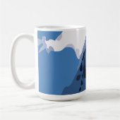 Mug Les montagnes Peaks Nature (Gauche)