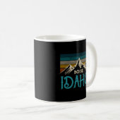 Mug Les monts Boise Idaho (Devant droit)