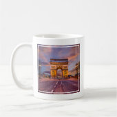 Mug Les monuments | Arc de Triomphe, Paris France (Gauche)