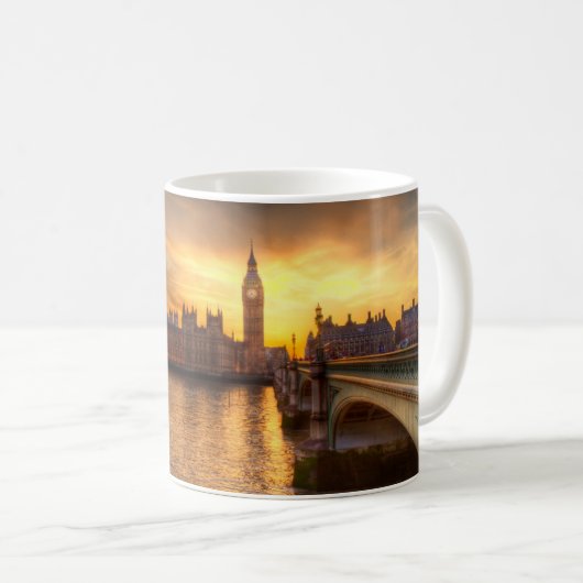 Mug Les monuments | Big Ben & Chambres du Parlement (Devant droit)