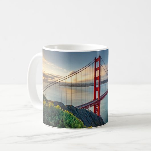 Mug Les monuments | Golden Gate San Francisco (Devant gauche)